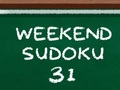 Joc Sudoku de weekend 31  on-line
