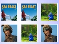 Joc Se potrivește cardul de memorie The Sea Beast  on-line