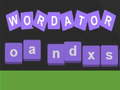 Joc Wordator on-line