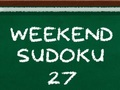Joc Sudoku de weekend 27  on-line