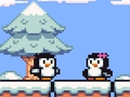 Joc Puzzle Dragoste Pinguin  on-line