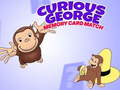 Joc Curious George Memory Card Metch  on-line