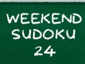 Joc Sudoku de weekend 24  on-line