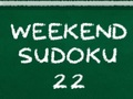 Joc Sudoku de weekend 22  on-line