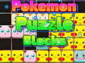 Joc Blocuri de puzzle Pokémon  on-line