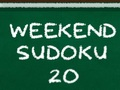 Joc Sudoku de weekend 20  on-line