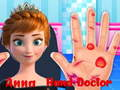 Joc Frozen: Tratamente pentru mâinile Annei  on-line