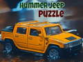 Joc Hummer Jeep Puzzle on-line