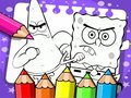 Joc Cartea de colorat Sponge Bob  on-line