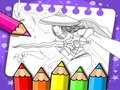 Joc Cartea de colorat Raya și ultimul dragon  on-line