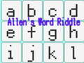 Joc Ghicitoarea lui Allen  on-line