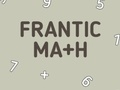 Joc Matematică frenetică  on-line