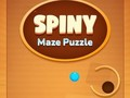 Joc Puzzle labirint spinos  on-line