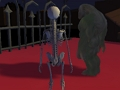 Joc Provocarea de Halloween Parkour pentru 2 jucători  on-line
