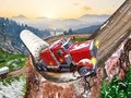 Joc Simulator de semiremorcă în zăpadă  on-line