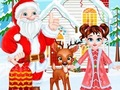 Joc Distracție cu reni de Crăciun Baby Taylor  on-line