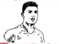 Joc Cartea de colorat Ronaldo  on-line