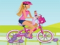 Joc BARBIE MERGE PE BICICLETA  on-line