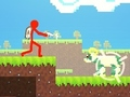 Joc Red Stickman vs Monster School 2 on-line