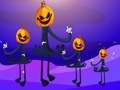 Joc Evadare din pădure de dovleac de Halloween  on-line