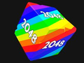 Joc Cuburi 2048 3D cu numere  on-line