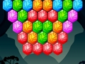 Joc Shooter cu bule Hexagon on-line
