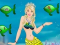 Joc Dressup Barbie sirena  on-line