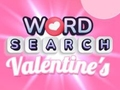 Joc Căutare de cuvinte de Valentine's  on-line