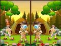 Joc Localizare 5 Diferențe Camping  on-line