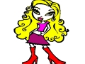 Joc Colorat ușor Bratz  on-line