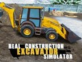 Joc Simulator de excavator de construcții reale on-line