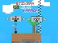 Joc Stickman vs Noob Hammer on-line