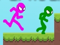 Joc Stickman Party Parkour on-line