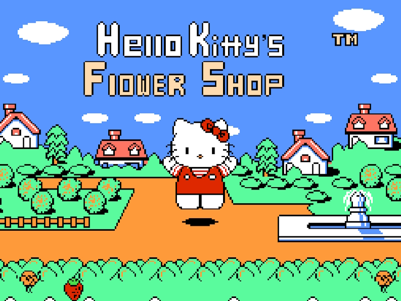 Joc Hello kitty no hanabatake on-line