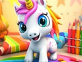 Joc Carte de colorat: Unicorn  on-line