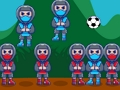 Joc Minge cu capul ninja  on-line