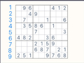 Joc Puzzle clasic de Sudoku  on-line