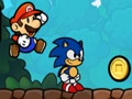 Joc Super Mario și Sonic  on-line