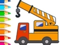 Joc Carte de colorat: Macara  on-line