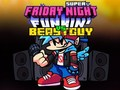 Joc Super Friday Night Funkin vs Beast Guy  on-line