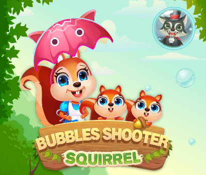 Joc Bubbles Shooter Veveriță  on-line