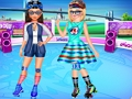 Joc Practica de patinaj BFF  on-line