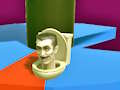 Joc Toaletă Skibidi Helix 3D  on-line
