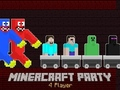 Joc MineCraft Party 4 Player  on-line