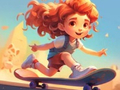 Joc Cartea de colorat: Skateboard de echitatie  on-line