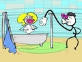 Joc Puzzle Stickman Troll Thief  on-line