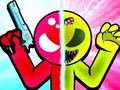 Joc Stickman Zombie vs Stickman Hero on-line
