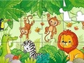 Joc Puzzle -ul jigsaw: animale în junglă on-line