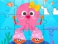 Joc Jigsaw Puzzle: Caracatiță drăguță  on-line