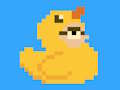 Joc Flappy Placid Rață de plastic  on-line